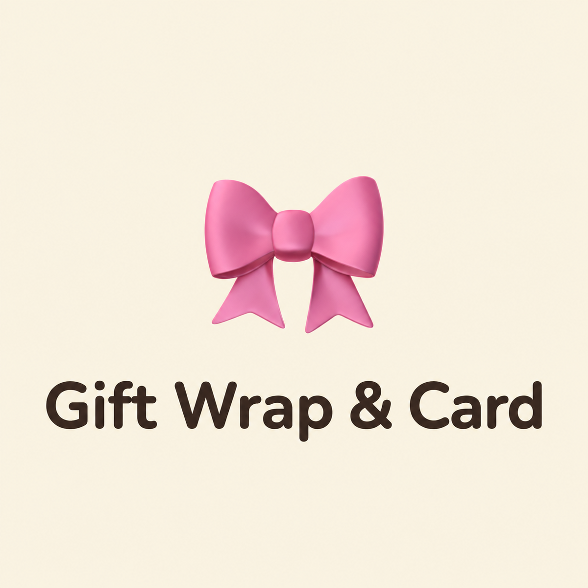 Gift Wrap and Card